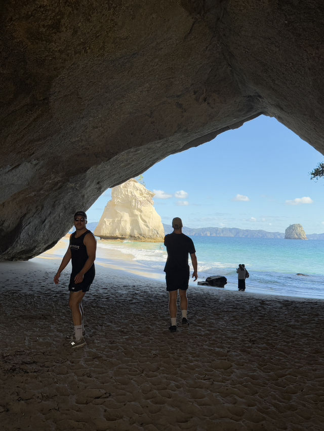 Welcoming The New Year At The Stunning Cathedral Cove