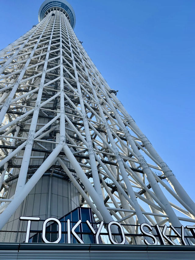雲端之旅：東京晴空塔的璀璨兩日