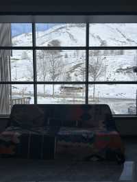 在白雪皚皚的川西…徹底放鬆了～