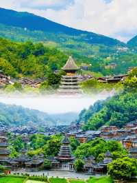 貴州肇興侗寨旅遊攻略：探秘侗族風情，邂逅山水秘境