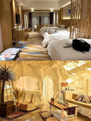 Welcome to our Snow Cave Hotel