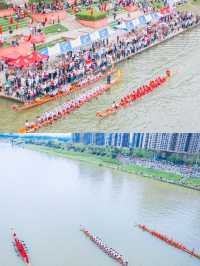 端午去瀏陽睇龍舟：人哋扒船靠體力，我靠嗌「加油」會贏嗎