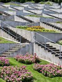 花園與建築交融的夢幻舞台