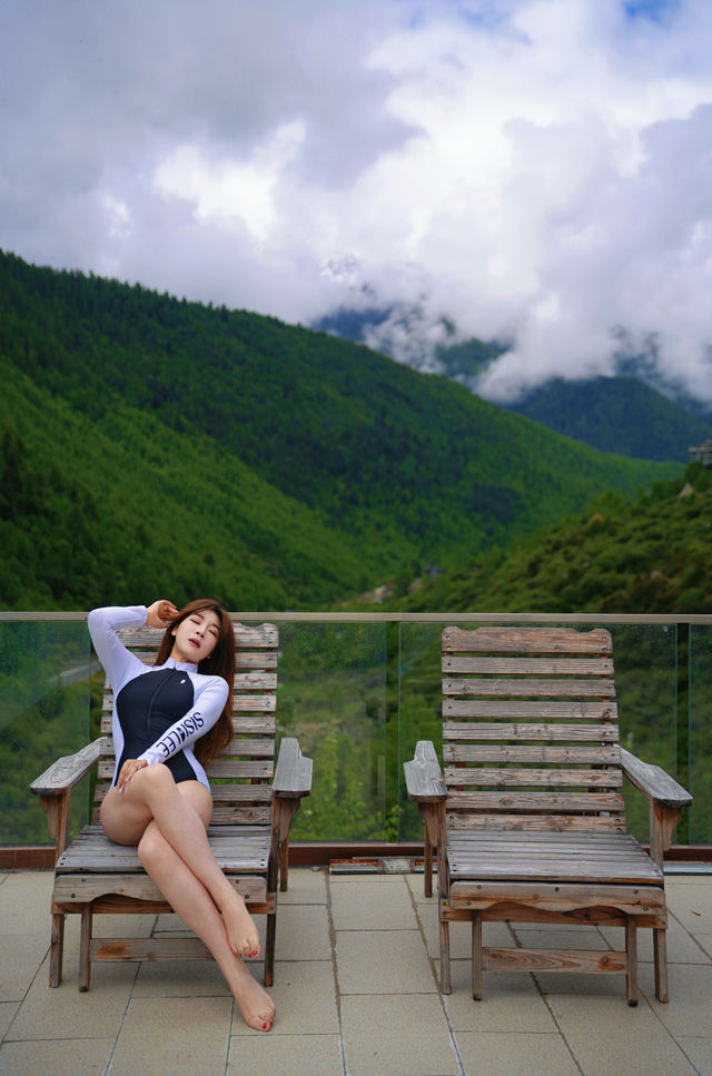 來四姑娘山的Day1，我選擇躺平山林間！