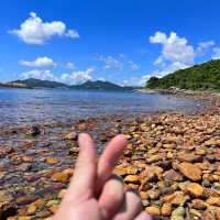 🌊西貢橋咀洲｜30蚊玩足一日！碼頭設施齊全+天使之路靚到癲