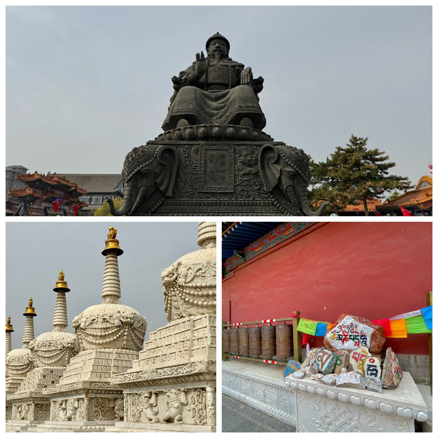 銀佛映古剎✨！呼和浩特大召寺深度遊攻略