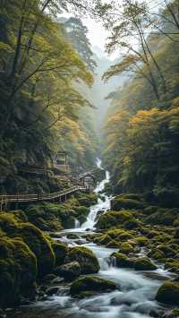 光霧山進入紅葉最佳觀賞期