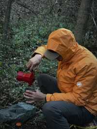 呼倫貝爾秋日限定在山頂喝虹吸咖啡也太絕了！