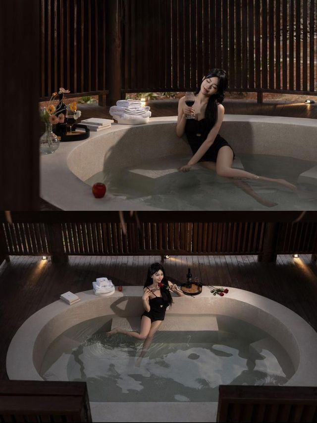 山巔泳池美宿,躺看萬畝竹海! 山巔泳池美宿,躺看萬畝竹海!