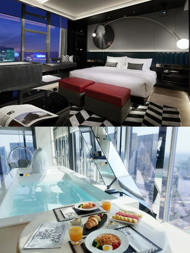 成都高空酒店天花板ISEYA世野絕絕子！