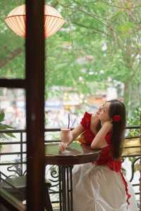 河內週末citywalk!咖啡店太美了!