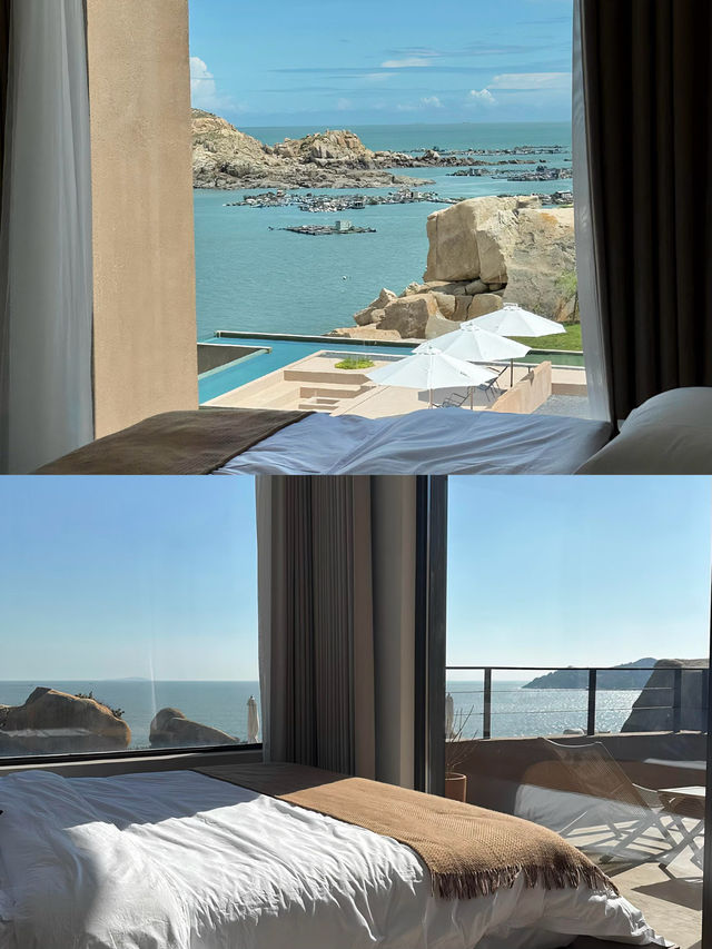 平潭懸崖民宿！躺著看海太治癒了