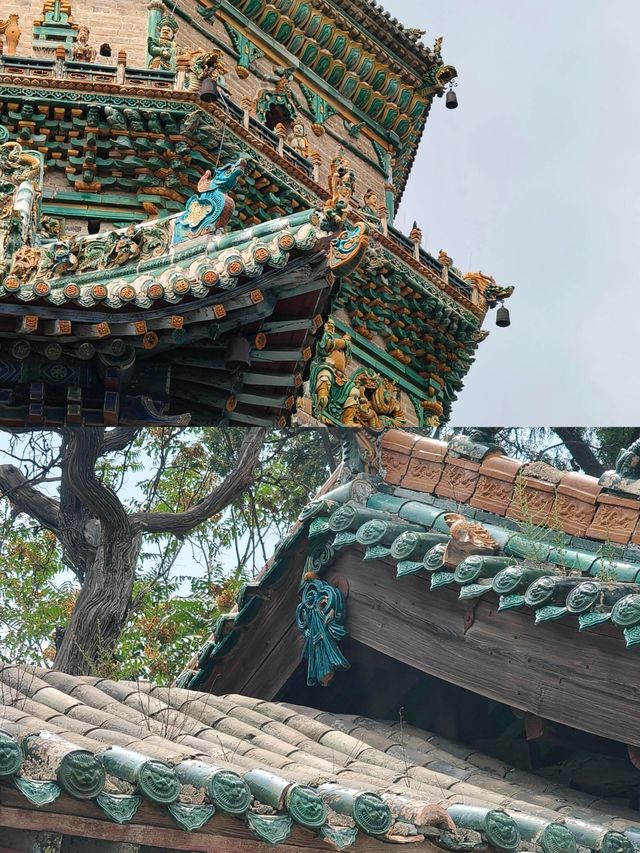 山西廣勝寺｜飛虹塔：琉璃築就的千年飛虹