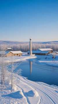 邂逅北極村極寒