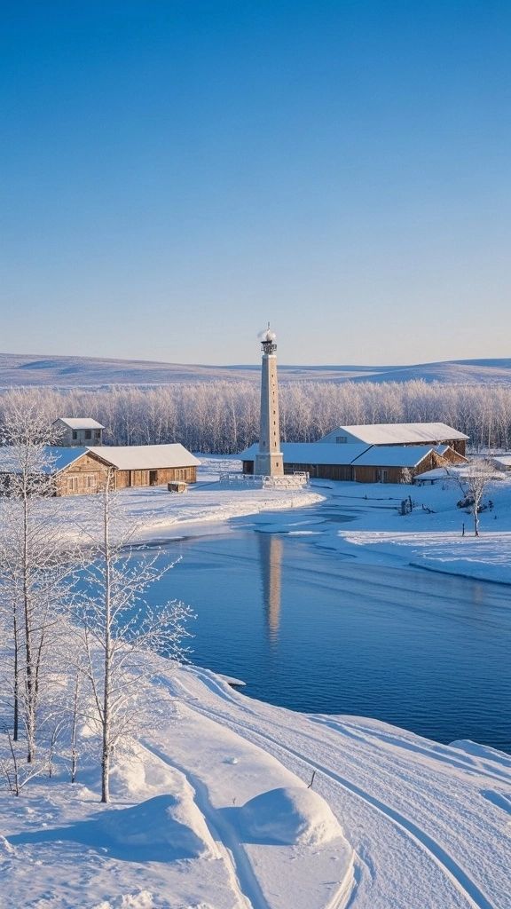 邂逅北極村極寒