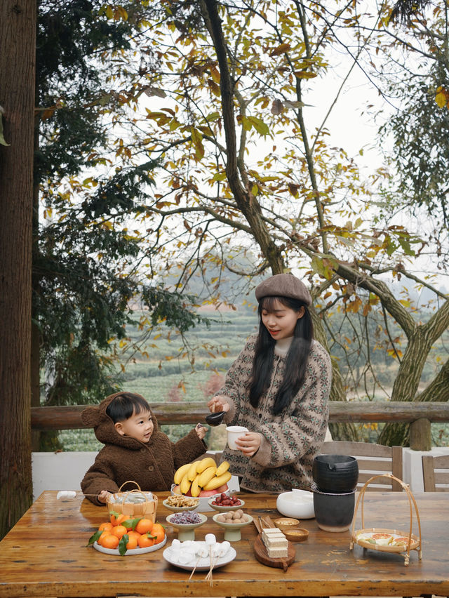 雅安遛娃 |包個院子煮茶烤紅薯泡私湯 雅安遛娃 |包個院子煮茶烤紅薯泡私湯