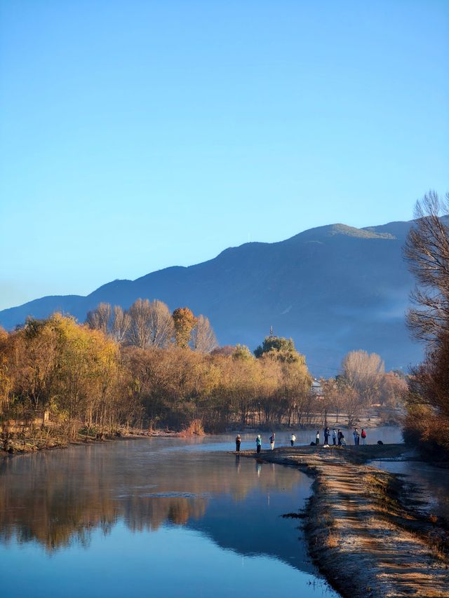 沙溪 | 走進東方水墨畫般的冬日晨霧