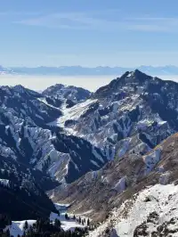 天山天池 人間值得