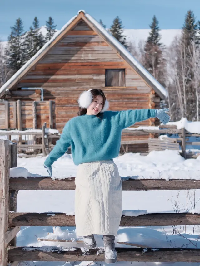 禾木小木屋反覆愛上阿勒泰的冬天 禾木小木屋反覆愛上阿勒泰的冬天