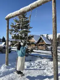 禾木小木屋反覆愛上阿勒泰的冬天