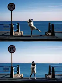 誰不愛冬天的青島呢富士“小鎌倉”超出片