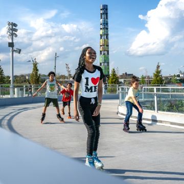 The Ribbon Skating: Year-Round Fun at Glass City Metropark