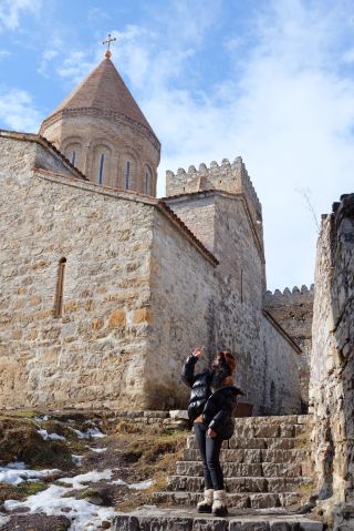 私も『孤独の惑星』の表紙にあるアナヌリ要塞にチェックインしました！