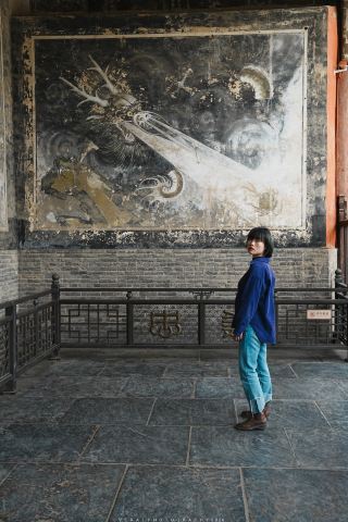 五一に運城へ行くなら永楽宮だけに混雑しないで、この武廟の王冠は本当に圧巻
