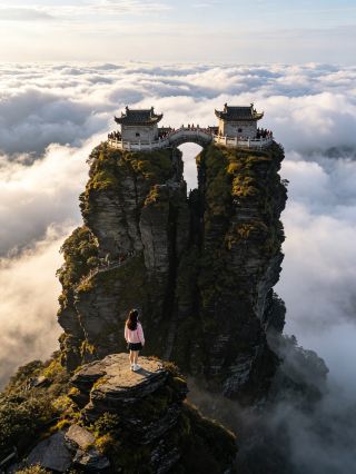 ナショナルジオグラフィックに称賛された「天空の城」、その絶景とはどれほどのものか