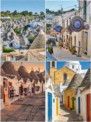 意大利"蘑菇村"Alberobello。