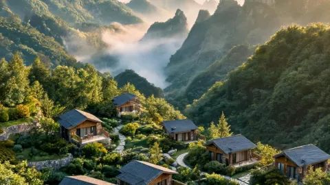 Trốn mình trong thiên đường trên đỉnh mây với nhiệt độ 22°C, nằm xuống và ngắm nhìn mùa hè hoang dã nhất ở dãy núi Thái Hành. — traveler post in Tân Hương