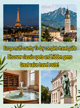 13-Day European Multi-Country Guide: A Comprehensive Handbook with Tips to Avoid Pitfalls