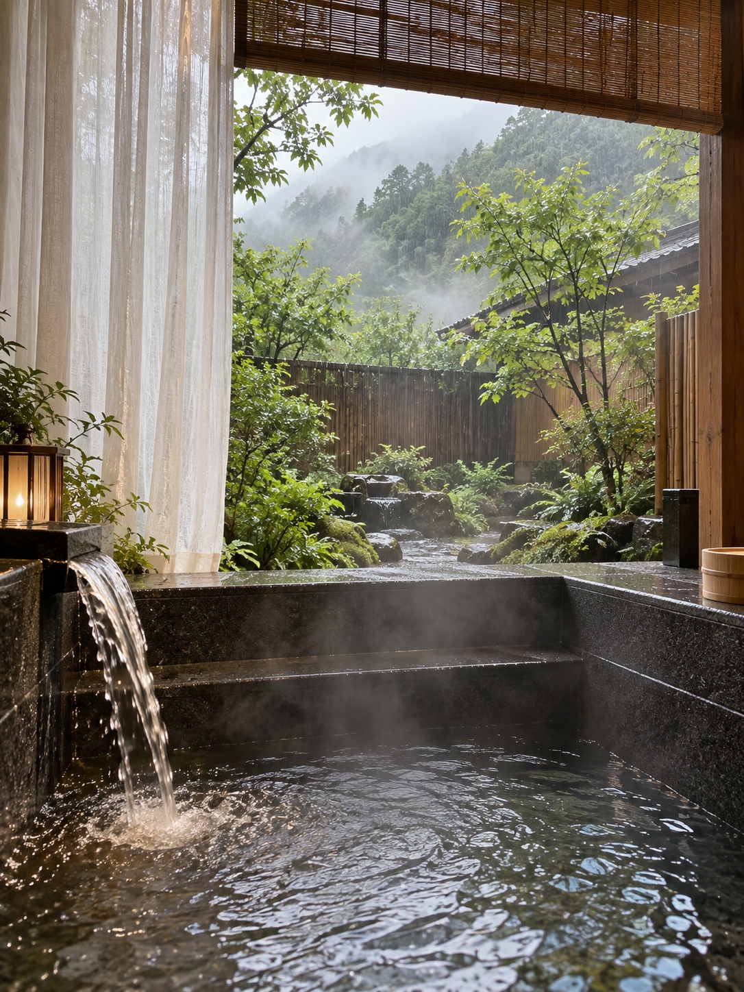 When it gets cold, all I want is to soak in a private hot spring.