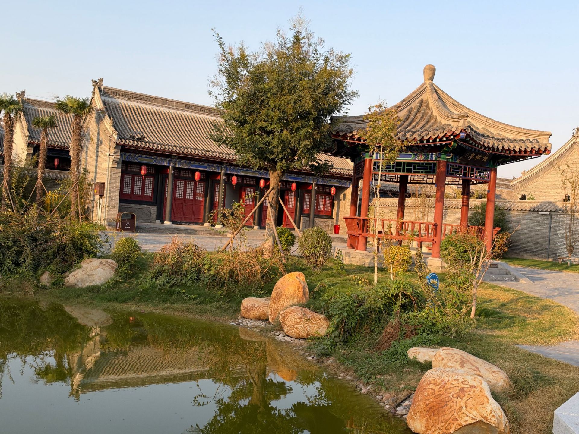 在邯鄲廣府古城度過的下午