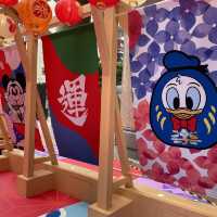 時代廣場迎新春💓Mickey Donald招財打卡點