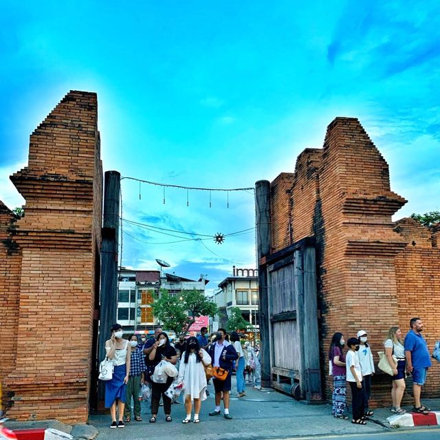Tha Pae Gate in Chiang Mai🇹🇭