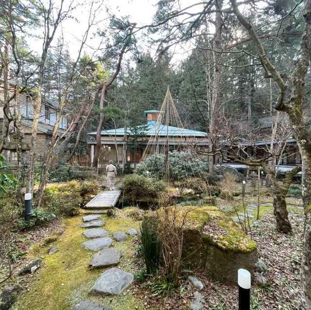 The amazing retreat at a ryokan