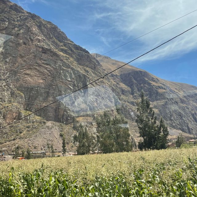 Breathtaking panoramic views on Perurail