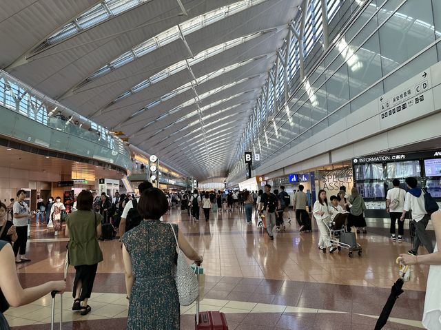 東京・羽田空港→福岡空港へ。夜間ANA便利用搭乗記。