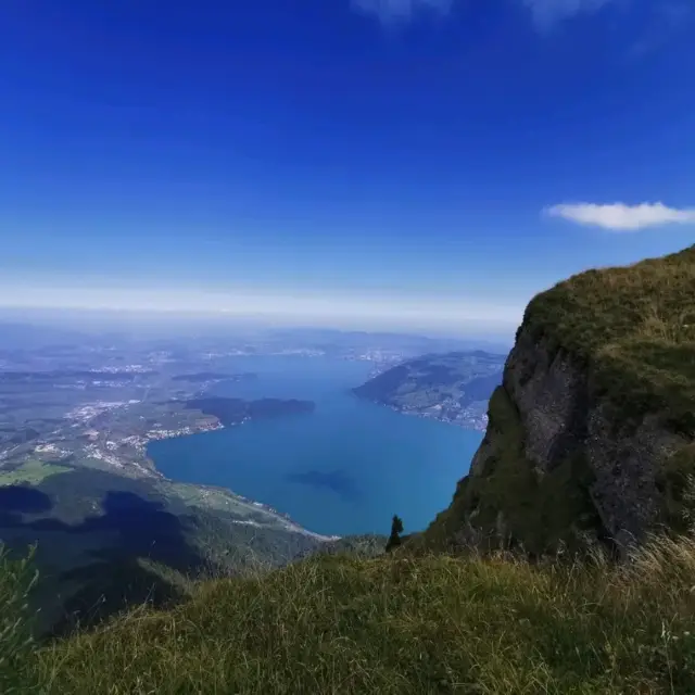 Spectacular View At Mount Rigi