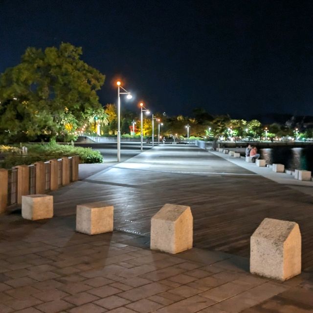 【長崎くんち】前夜の、御旅所付近から、長崎のエキゾチックな夜の街並みを散策。