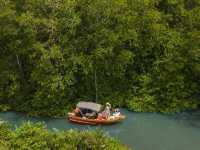 ล่องเรือกอนโดล่าแบบส่วนตัว ท่ามกลางป่าชายเลน