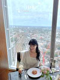 英國倫敦The Shard高空打卡餐廳-TĪNG Restaurant