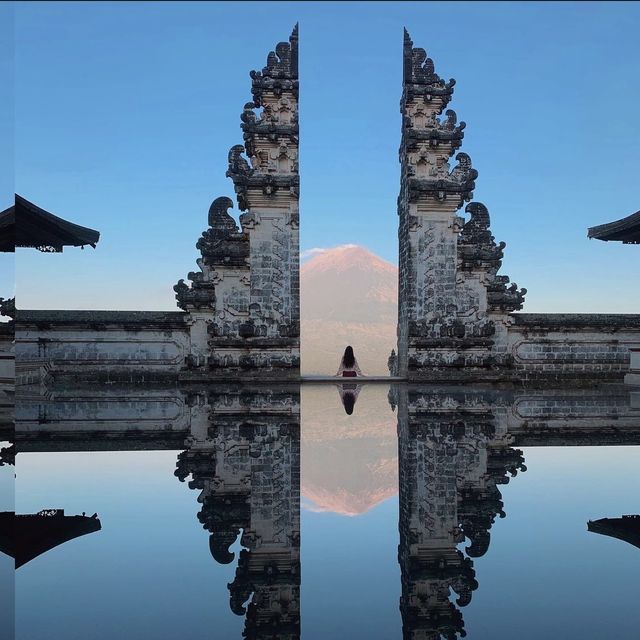 the heaven of Gate in Bali and The Edge Bali 