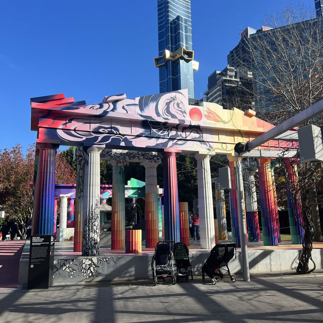 เที่ยวในเมลเบิร์น National gallery of Victoria