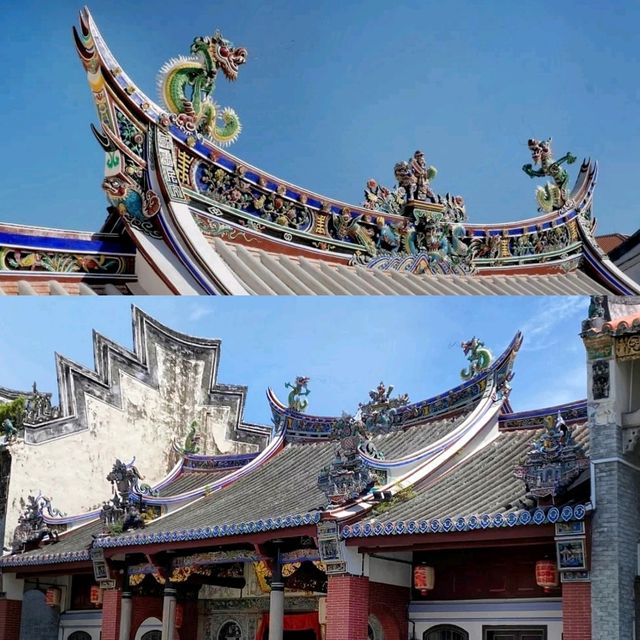 Historical temple on Lebuh King, George Town.