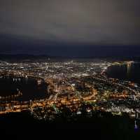 閃耀北海道夜空！函館山夜景震撼呈現