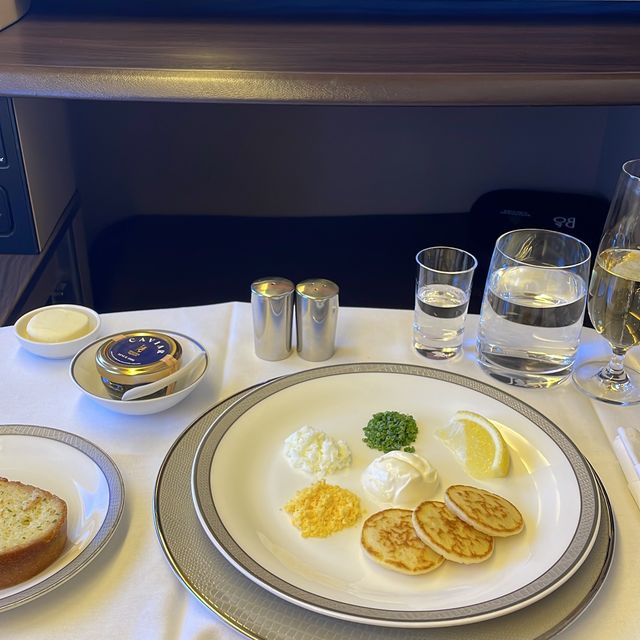 Singapore Airlines First Class ZRH-SIN