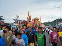 ประเพณีชักพระ แห่เรือพนมพระ อ.คุระบุรี จ.พังงา
