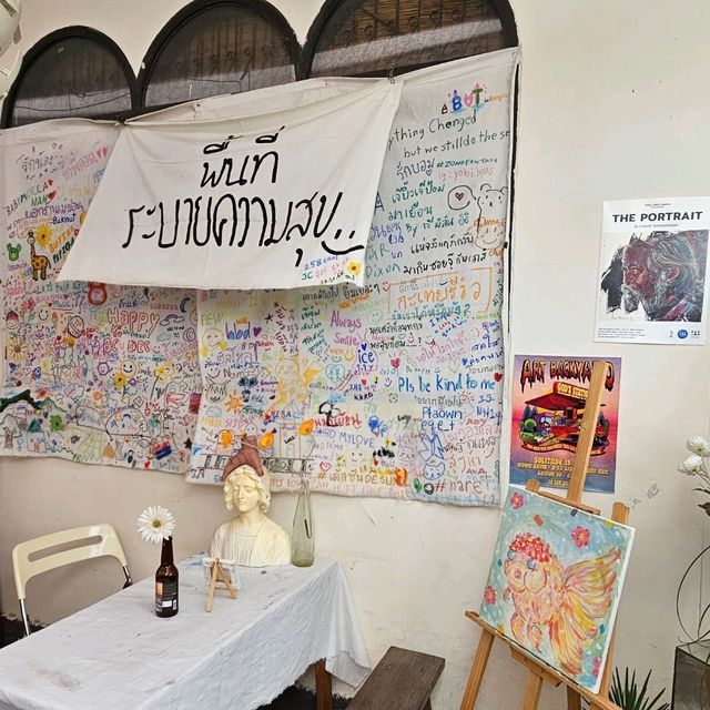 Bangsaen House 🏡 คาเฟ่สายชิล 🎨